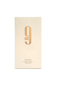 PERFUME 9 AM AFNAN – EAU DE PARFUM – 100ML – MUJER caja
