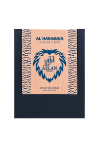 PERFUME - AL HARAMAIN - AZLAN OUD BLEU EDITION - EXTRAIT DE PARFUM - 100ML - UNISEX caja 2