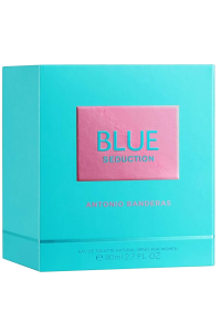 PERFUME BLUE SEDUCTION ANTONIO B. – EAU DE TOILETTE – 80ML – MUJER caja
