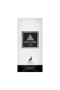 PERFUME JEAN LOWE NOIR – MAISON ALHAMBRA – EAU DE PARFUM – 100ML – HOMBRE caja