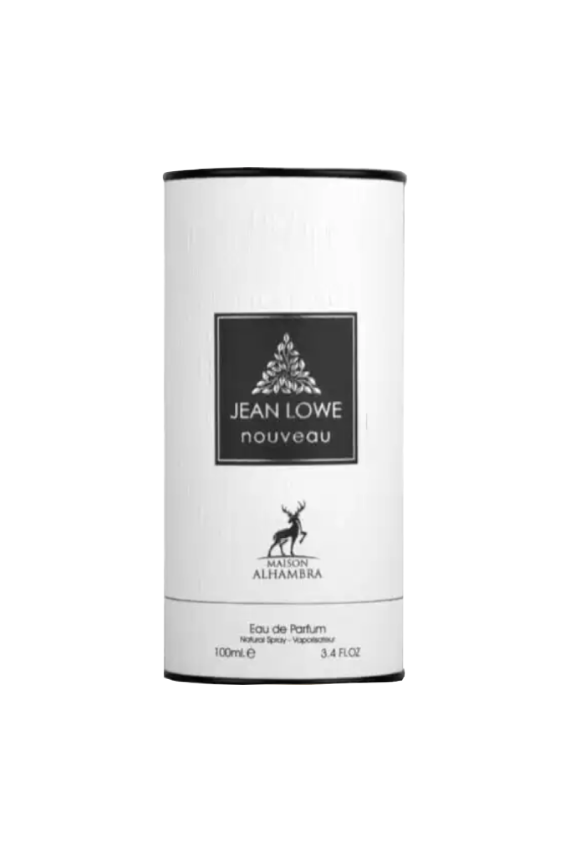 PERFUME JEAN LOWE NOUVEAU – MAISON ALHAMBRA – EAU DE PARFUM – 100ML – UNISEX caja