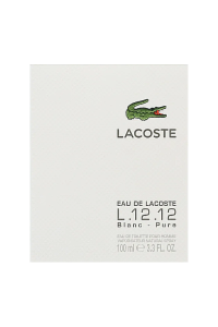 PERFUME L12 BLANC PURE LACOSTE – EAU DE TOILETTE – 100ML – HOMBRE caja