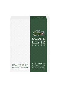 PERFUME LACOSTE BLANC EAU INTENSE – EAU DE TOILETTE – 100ML – HOMBRE caja