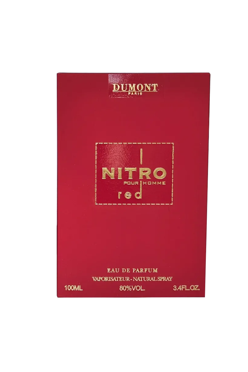PERFUME - NITRO RED - EAU DE PARFUM - 100ML - HOMBRE caja