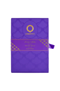 PERFUME ORIENTICA VELVET GOLD – EAU DE PARFUM – 80ML – UNISEX caja