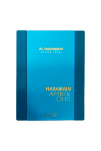 Perfume Amber Oud Aqua Dubai Al Haramain - Extrait De Parfum - 100ml - Unisex CAJA
