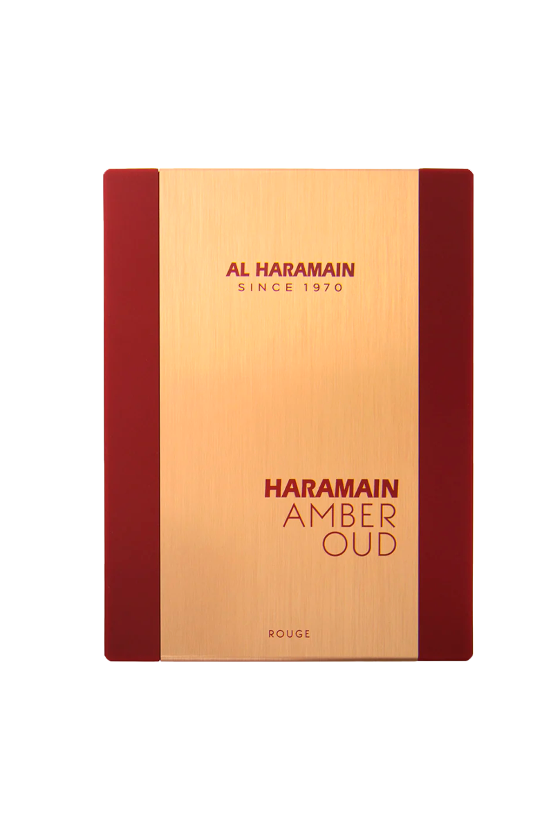 Perfume - Amber Oud Rouge Al Haramain - Eau De Parfum - 60ml - Unisex caja