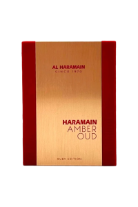 Perfume Amber Oud Ruby Edition Al Haramain - Eau De Parfum caja
