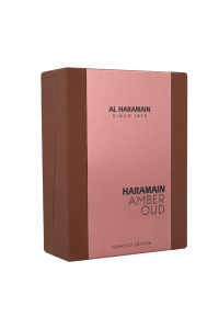 Perfume Amber Oud Tobacc0 Edition Al Haramain - Eau De Parfum - 60ml caja