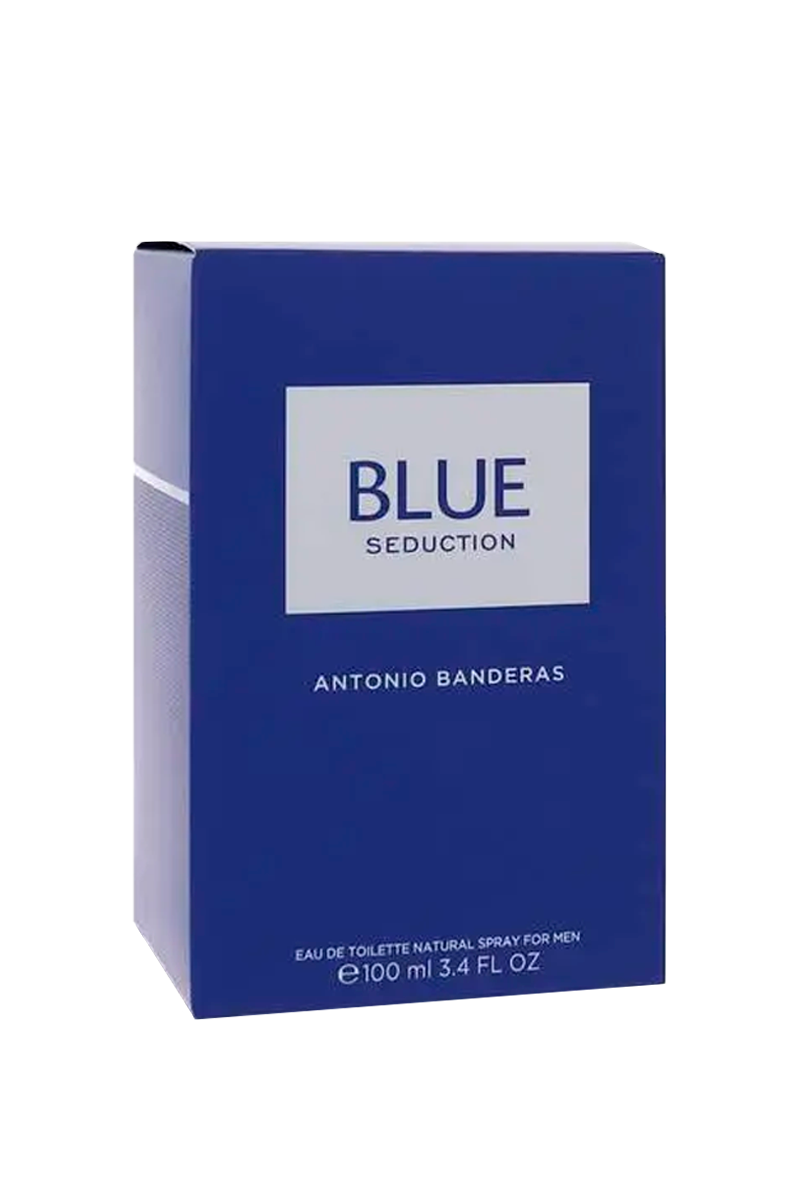 Perfume Antonio Banderas - Blue Seduction - Eau De Toilette - 100ml caja