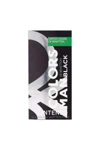 Perfume Colors Man Black Intenso Benetton - Eau De Parfum - 100ml caja