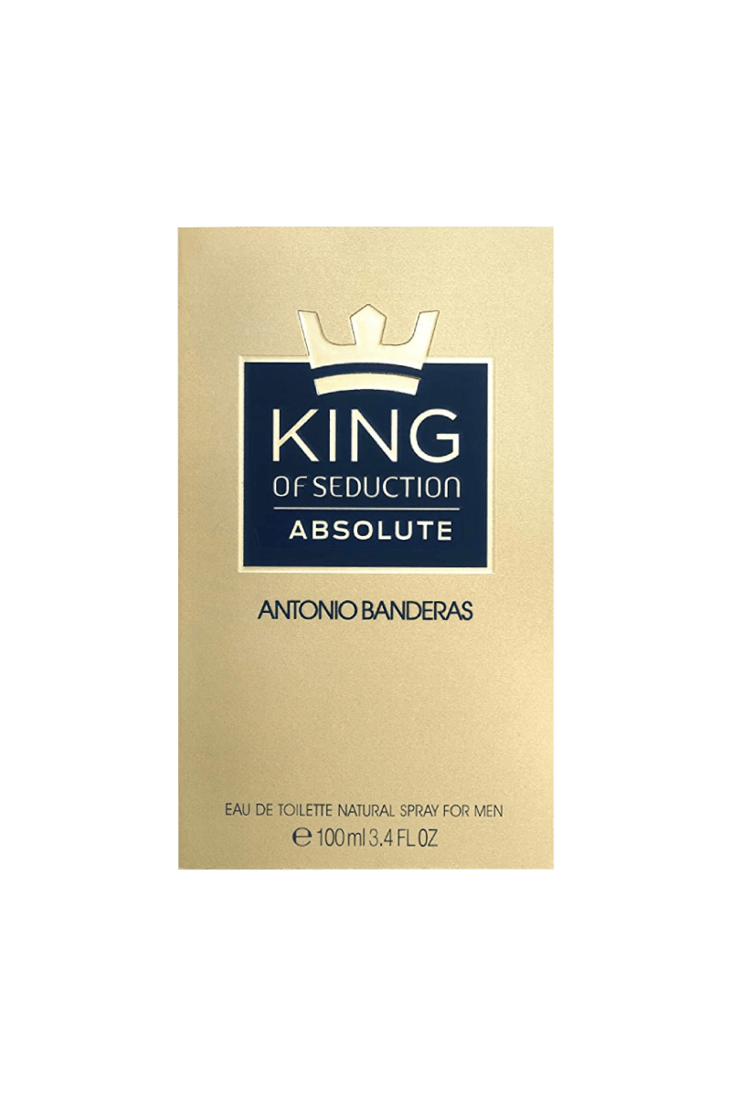 Perfume King Seduction Absolute Antonio B. - Eau De Toilette 100ml caja