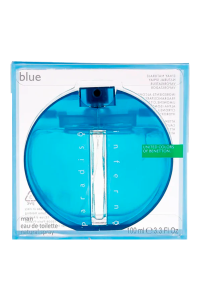 Perfume Paradise Inferno Blue Benetton - Eau De Toilette - 100ml Caja