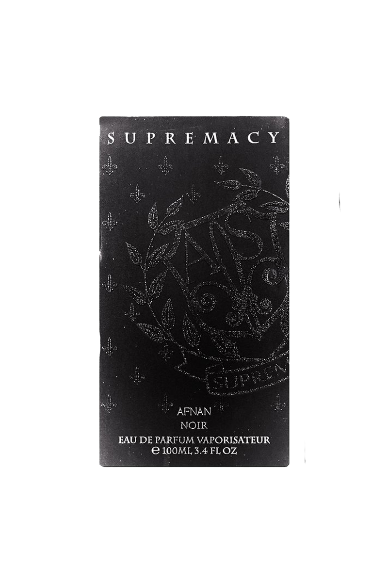 Perfume Supremacy Noir - AFNAN - Eau De Parfum - 100ml - Unisex caja