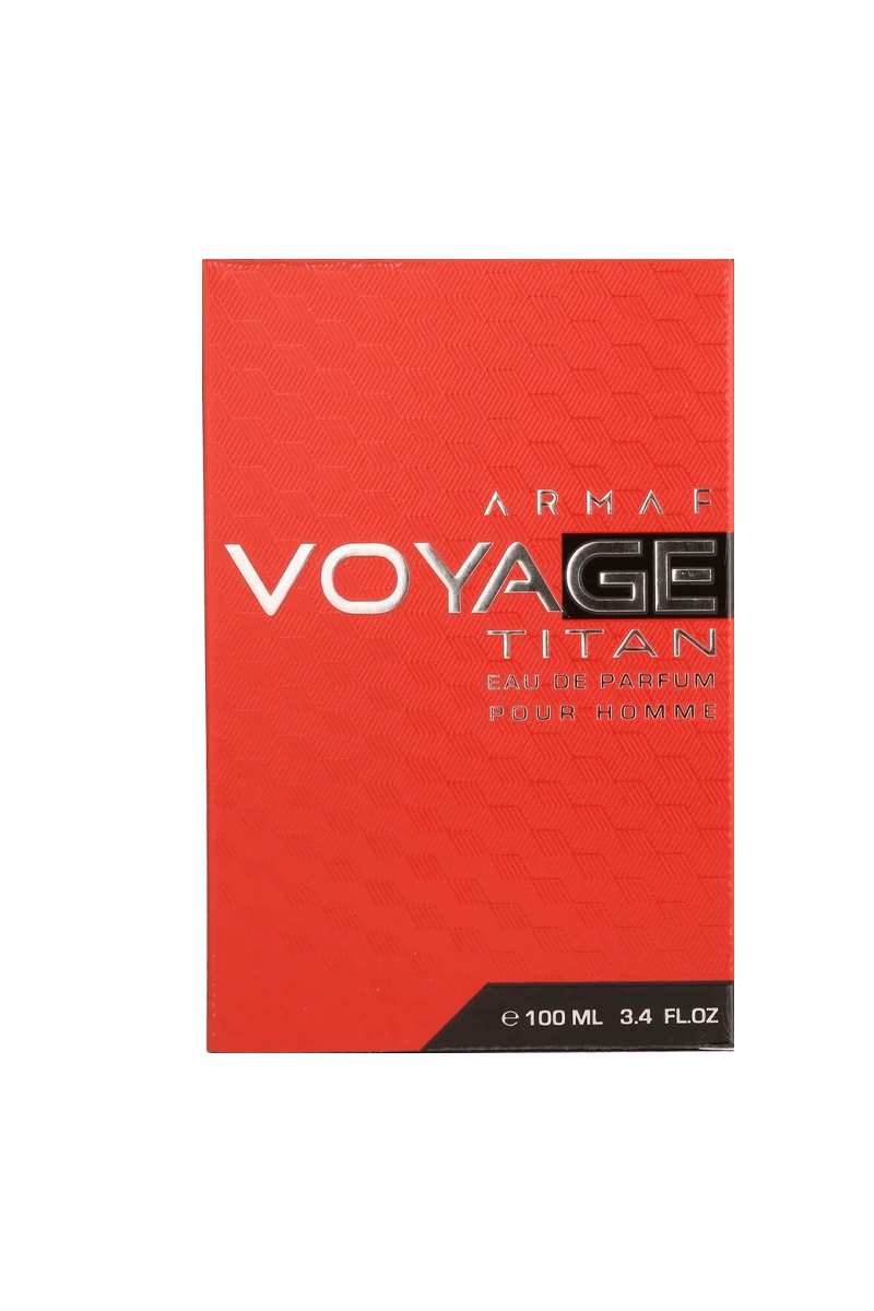 Perfume Voyage Titan - Armaf Eau De Parfum - 100ml caja